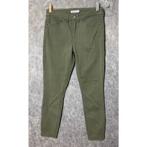 EUC Peter Millar Womens Size 4 Karlie Stretch Sateen Green Golf Pants